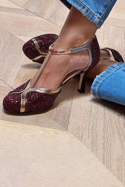 Miranda | Block Stiletto Heels