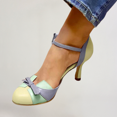 Maya | Kitten Heel Ankle Strap