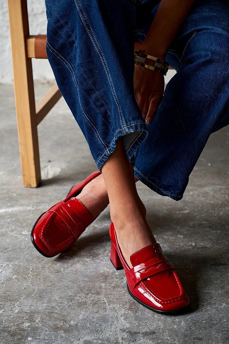 Florence | Red Patchwork