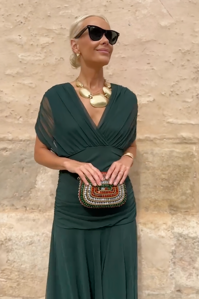 Priscila | Tulle Maxi Dress