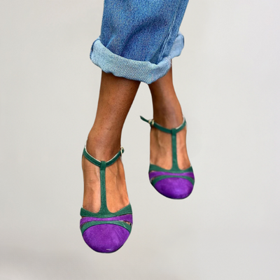 Elise | T-Strap Heels