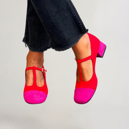 Lisse | Patchwork Heels