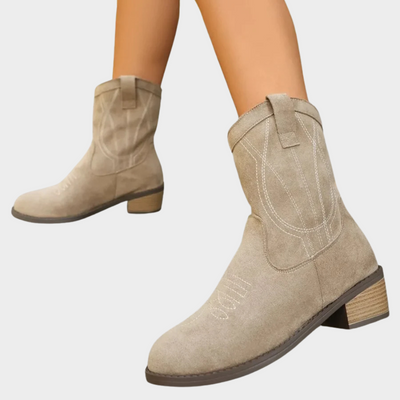 Chandler | Cowboy Style Ankle Boots