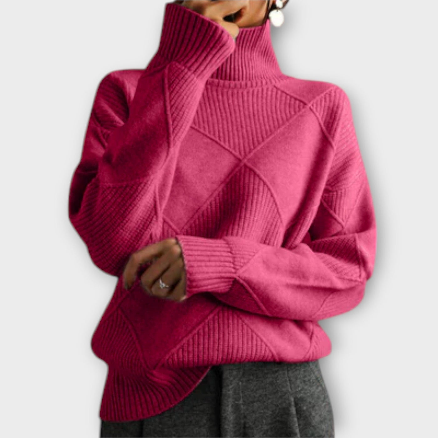 Melanie - Comfortable Turtleneck Sweater