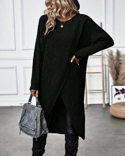 Iggy | Stylish Cotton Blend Sweater Dress