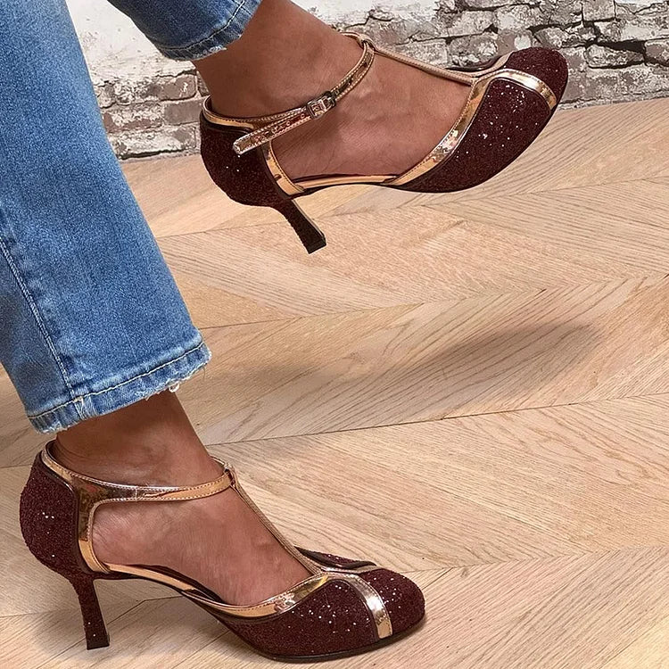 Miranda | Block Stiletto Heels