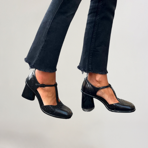 Nina | T-Strap Heels