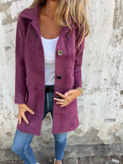 Marce | Casual Coat with Buttons