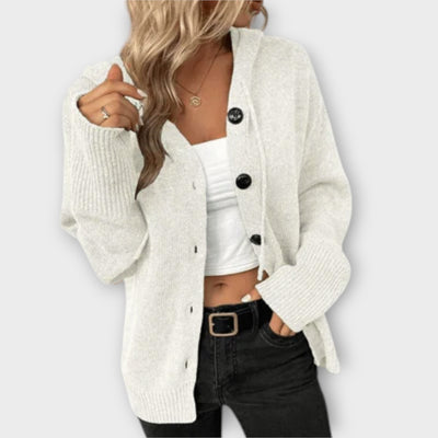 Brittan - Button-Up Knit Cardigan