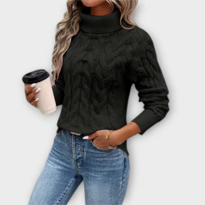 Amelia – Elegant Knit Turtleneck Sweater