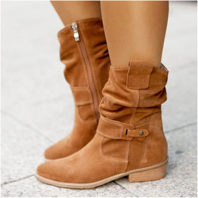 Claudia® | Stylish Suede Knee Boots