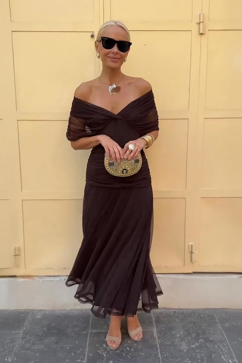 Priscila | Tulle Maxi Dress