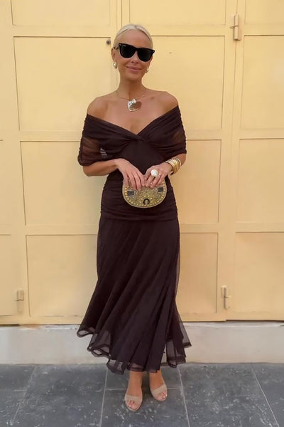 Priscila | Tulle Maxi Dress