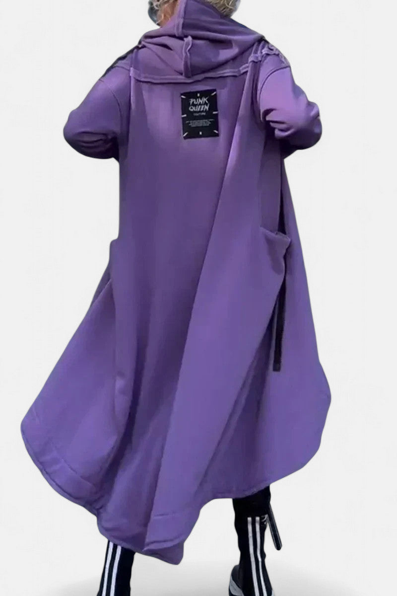 MANA | LONG HOODIE WITH ZIPPER