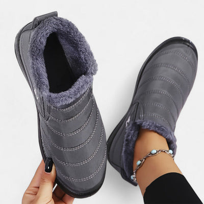 Victoria | Warm Winter Slip-On Boots.