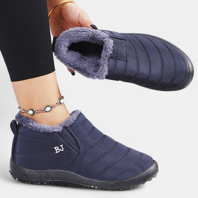 Victoria | Warm Winter Slip-On Boots.