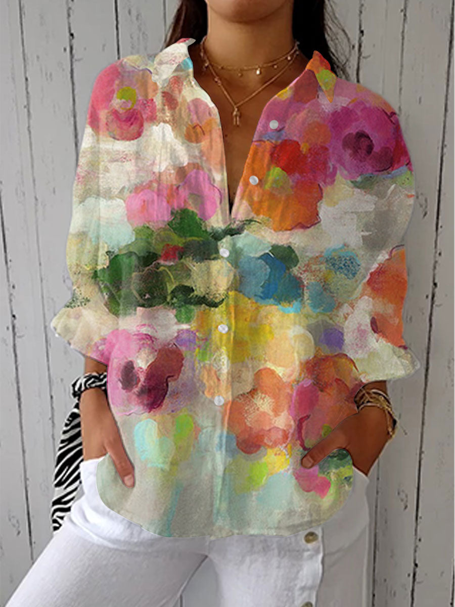 Beverly | Watercolor Dreams Blouse