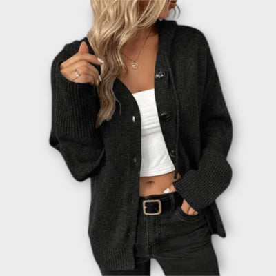Brittan - Button-Up Knit Cardigan