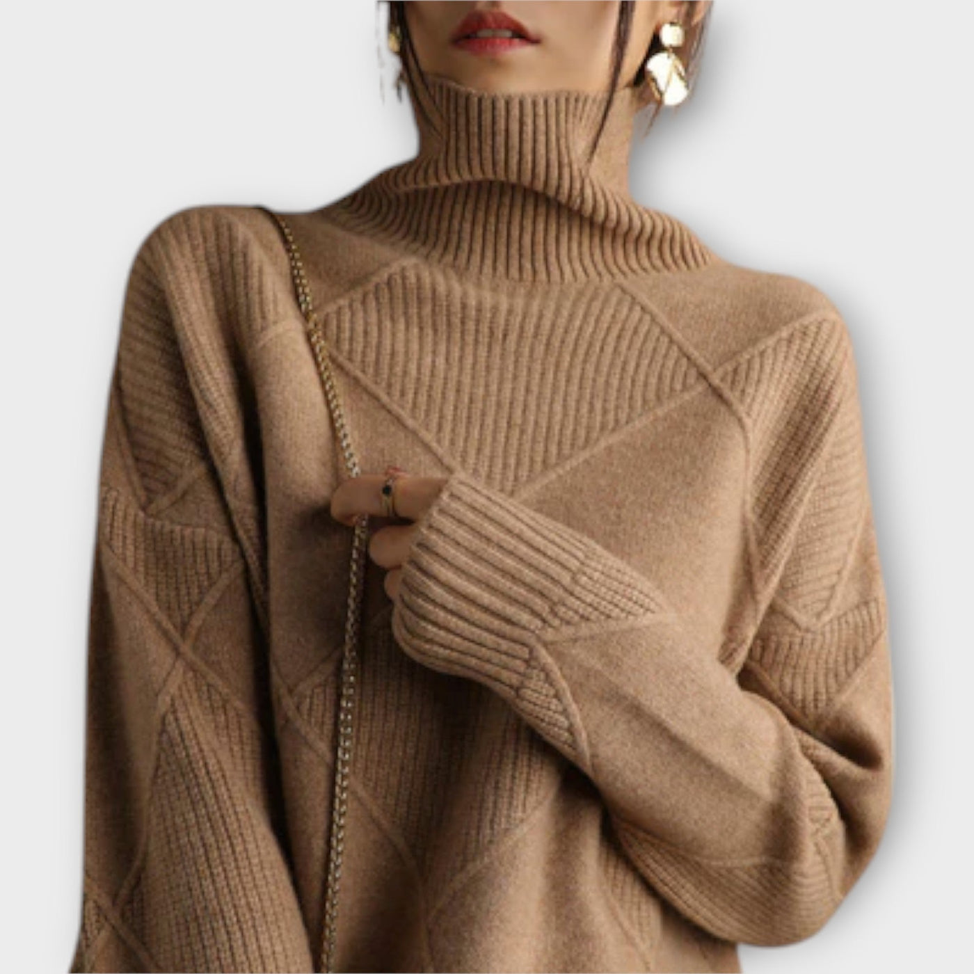 Melanie - Comfortable Turtleneck Sweater
