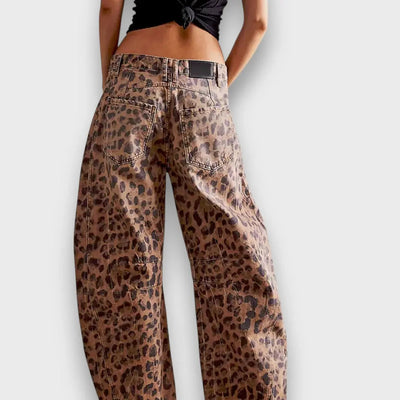 Edith – Animal Print Pants