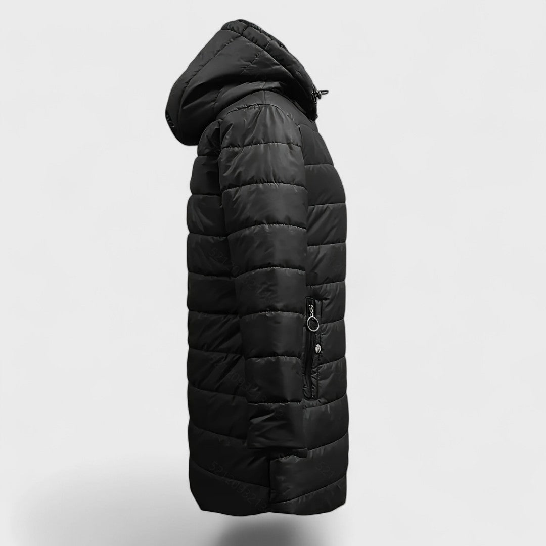 Lora - Lightweight and warm mid-length jacket