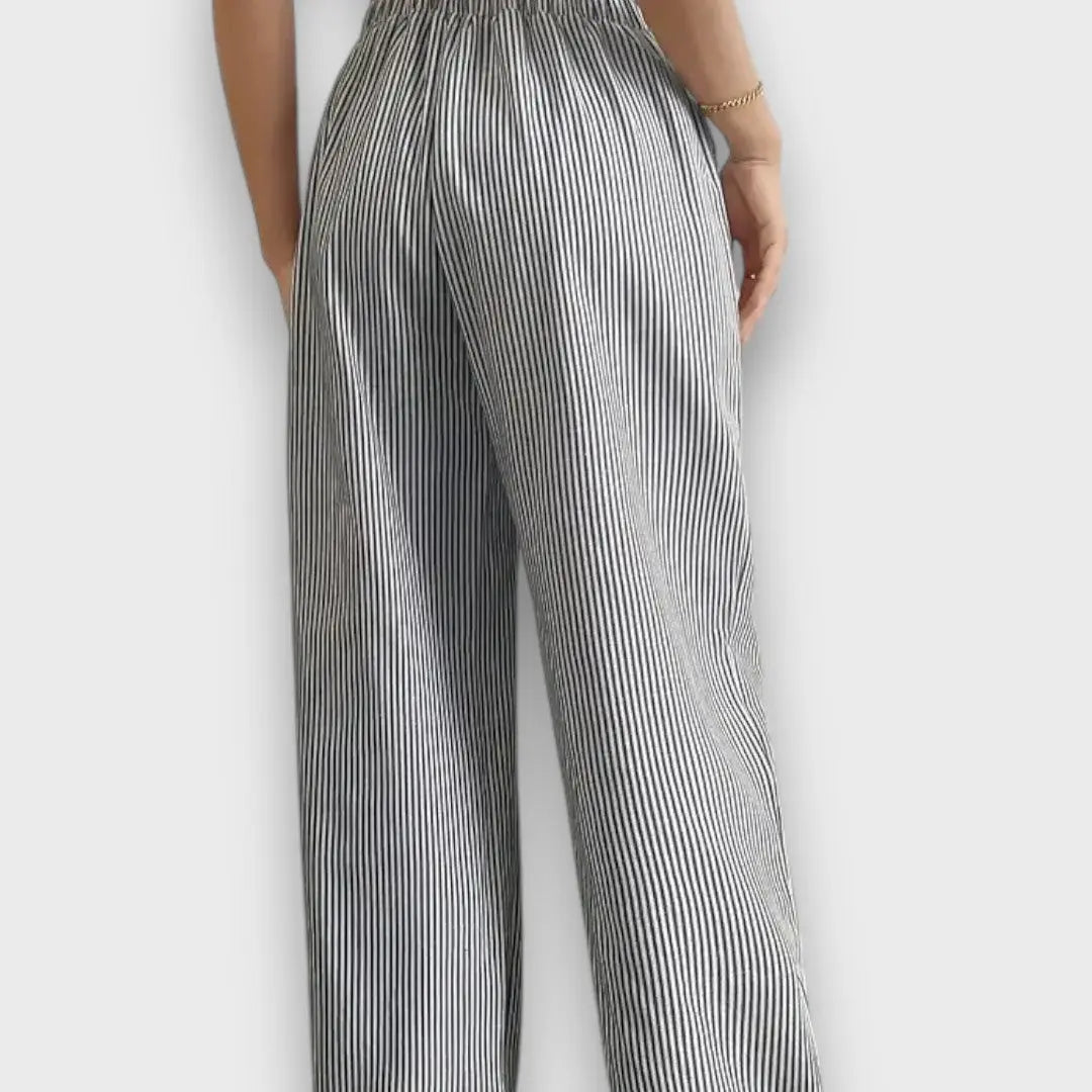 Karina – Trousers with thin stripes