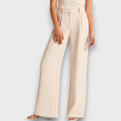 Alva – High-waisted wide-leg trousers