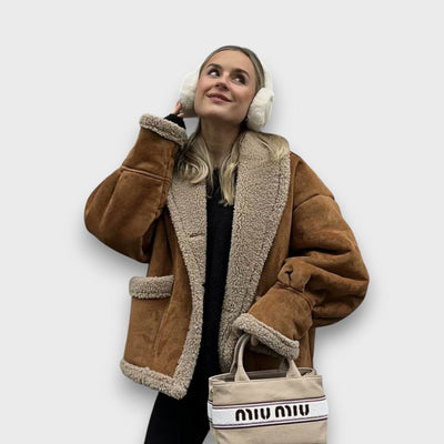 Gina – Warm jacket with plush lining