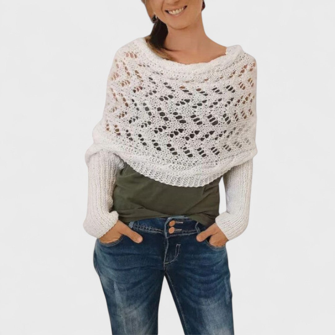 Celeste - Elegant scarf sweater