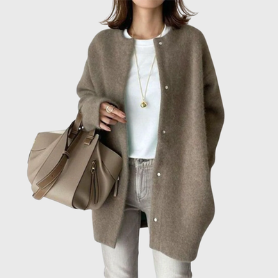 Chloé™ - Elegant Cashmere Cardigan