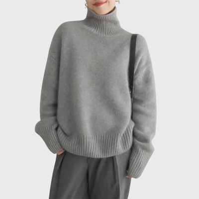Isabella - High Neck in Cashmere