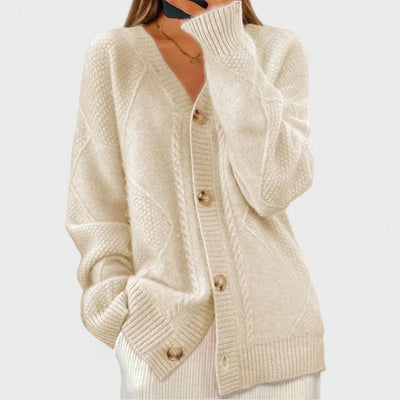 Éloise - Ribbed Knit Cardigan