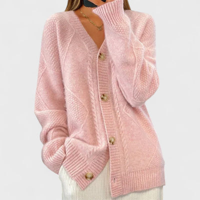 Éloise - Ribbed Knit Cardigan