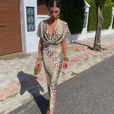 CELINA – LUXE SILK ELEGANCE DRESS