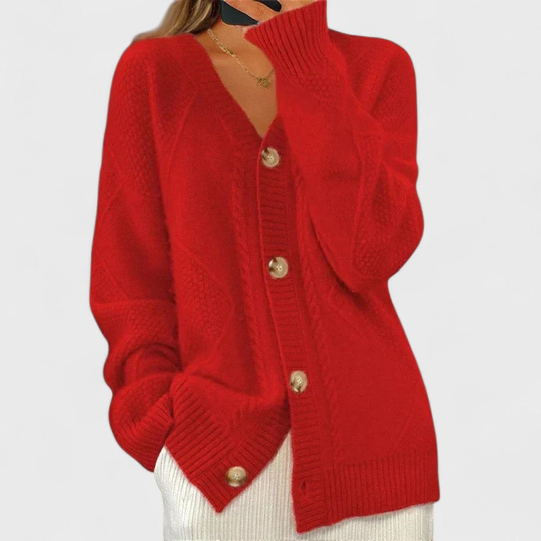 Éloise - Ribbed Knit Cardigan