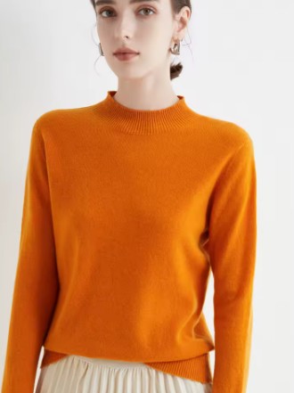 Lalaei | Cozy Wool Mock Neck Sweater