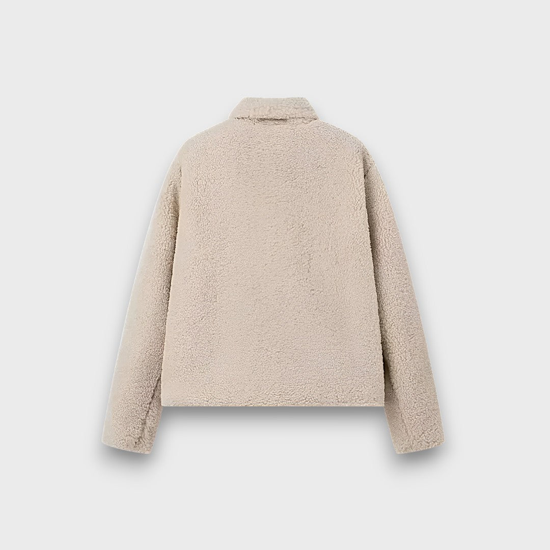 Elvianne – Jacket with wide collar