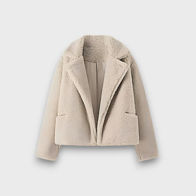 Elvianne – Jacket with wide collar