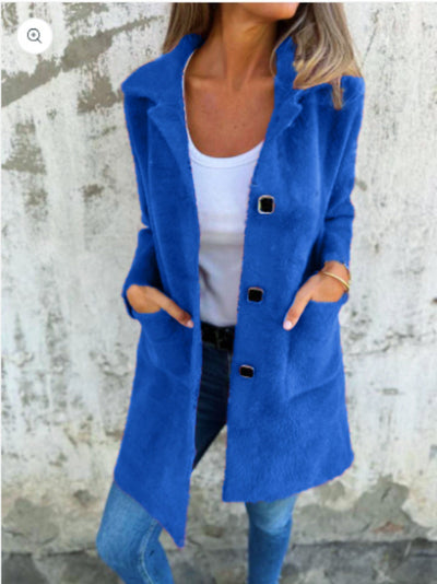 Marce | Casual Coat with Buttons