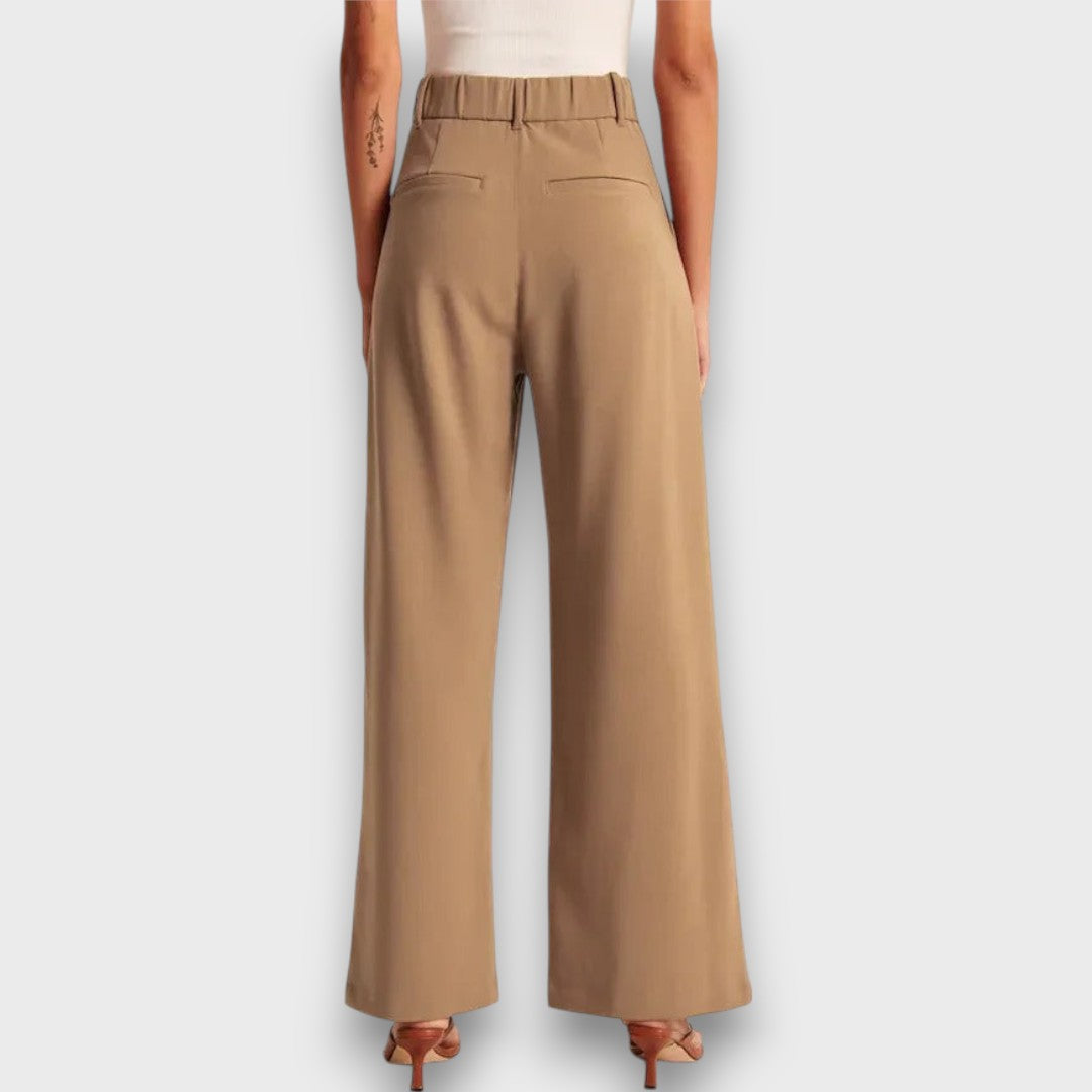 Alva – High-waisted wide-leg trousers