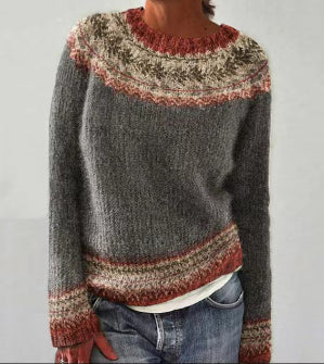Harper - Retro Knitted Sweater