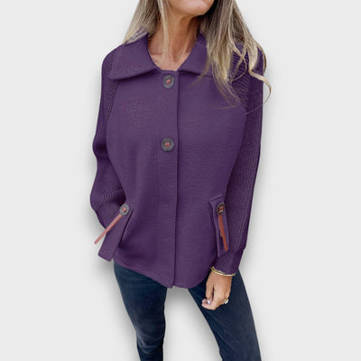 Lunaris – Jacket with contrasting sleeves