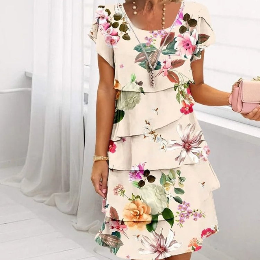 CELESTIA – GRACEFUL FLORAL DRESS